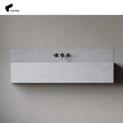 Chậu Rửa Mặt Đá Cẩm Thạch Trắng Tostone Cao Cấp