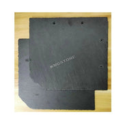 Ngói Lợp Đá Phiến Đen Tự Nhiên Hình Vuông Thiết Kế Hiện Đại & Châu Âu Dành Cho Khách Sạn Biệt Thự Công Viên Với Hoàn Thiện Mộc Mạc & Cổ Điển