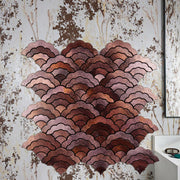 Phật Sơn Phong cách Hiện đại Màu Đồng Xanh Hình Đám Mây Gạch Mosaic Nhôm Nhựa Tự Dính