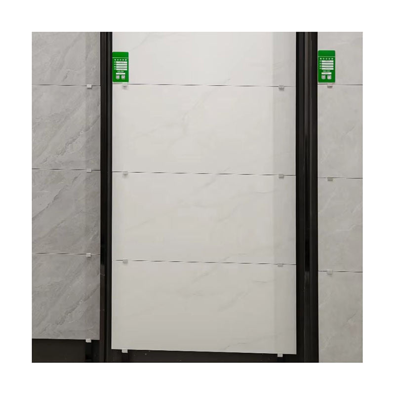 Gạch Sứ Trắng Bóng Họa Tiết Vân Đá Cẩm Thạch Liên Tục Vô Tận 400x800mm, Gạch Ốp Tường, Gạch Lát Sàn Chống Trượt