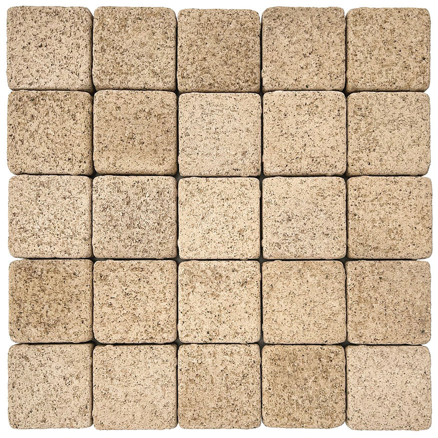 Gạch lát nền vuông cao cấp, đa năng, hai màu, kích thước 98x98x30mm, dùng cho lối đi & sân vườn, đang giảm giá