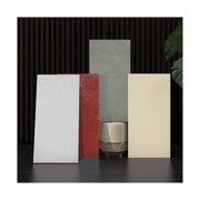 Gạch ốp tường sứ vân gạch kỹ thuật số bóng, đỏ thuần, 30x60cm, bề mặt trơn, dùng cho nhà bếp và phòng tắm