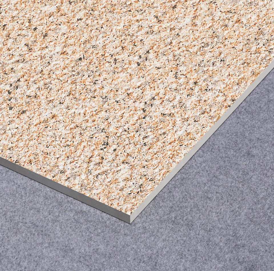 Đá lát trung tâm thương mại ngoại thất dành cho gạch màu vàng kim ngoài trời