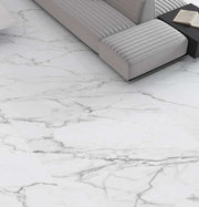 Tấm đá nung kết họa tiết trắng trang trí nội thất