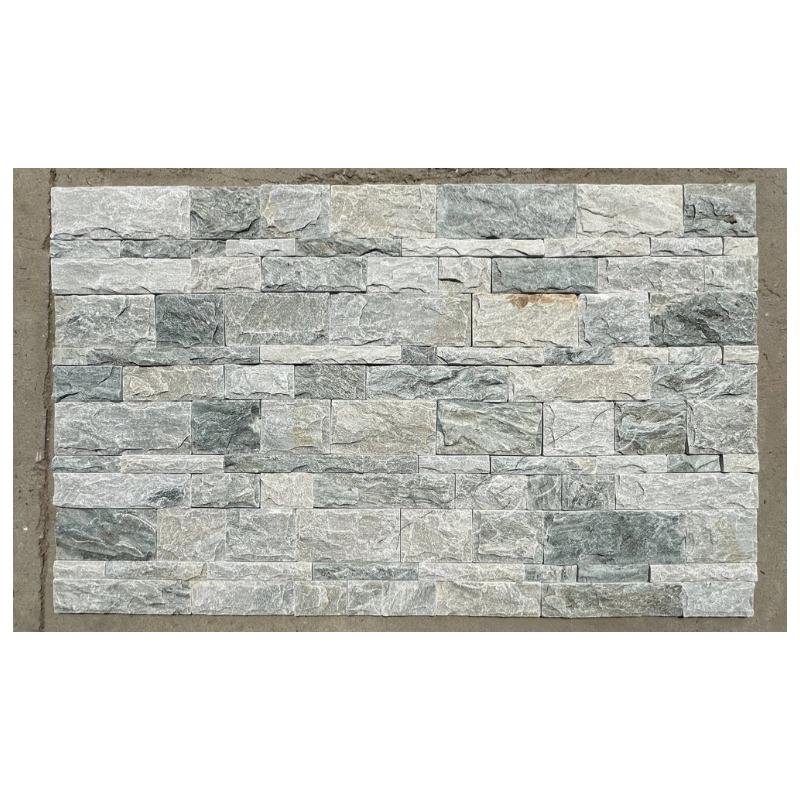 Hàng mới về: Tấm veneer đá Quartzite vân nấm xám nhạt bền, kháng axit, thiết kế hiện đại, tự nhiên, cắt theo kích thước