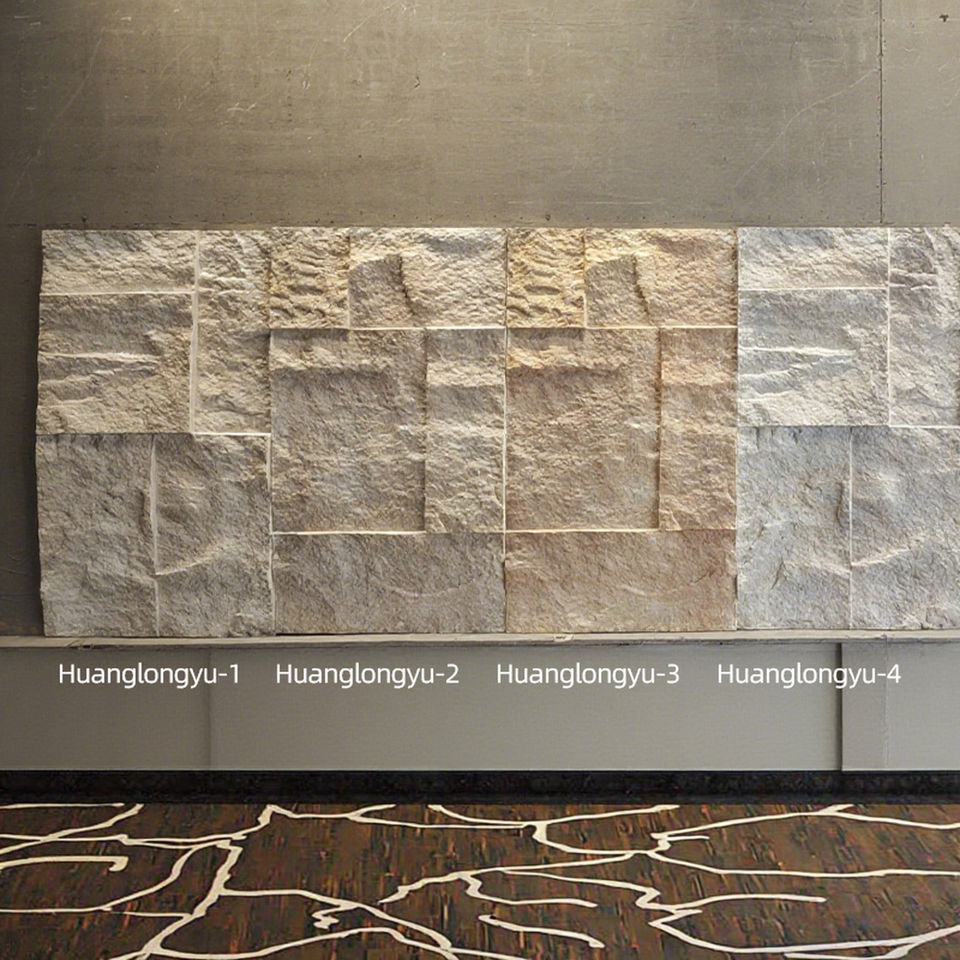 Tấm ốp tường Đá PU Vật liệu mới Nội ngoại thất