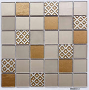 Gạch Mosaic Thủy Tinh Cắt Ngẫu Hứng Nghệ Thuật Dùng Cho Tường Nhấn Cửa Hàng Boutique