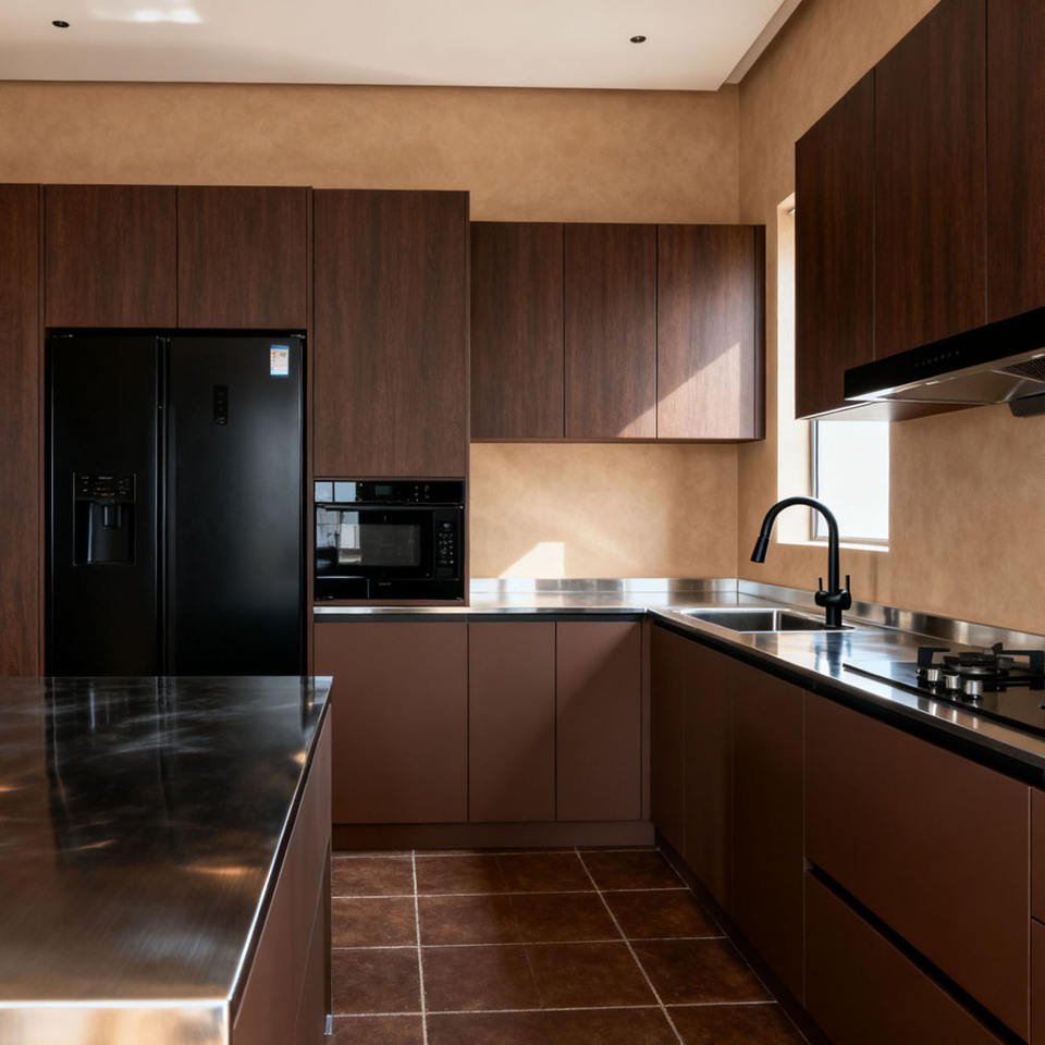 Tủ bếp đứng độc lập tùy chỉnh đế bồn rửa đôi inox 304 316 inox 304