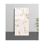 Gạch sứ ốp tường bếp ban công & phòng tắm Yuanjing 400x800mm, phong cách Kem Pháp có vân, bóng sáng