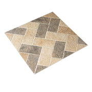 Gạch 60x60cm sản xuất tại Nhà máy Phật Sơn, gốm sứ men mờ vân đá cẩm thạch, họa tiết giả cổ vân đá, lát sàn và sân thượng, dày 12mm