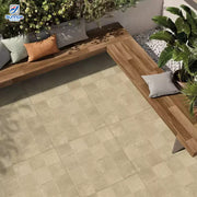 Đá lát sân đỗ xe đồng chất 600x600mm dày 12/18mm bán sỉ cho cầu thang, lát thô ngoài trời, sàn ngoại thất