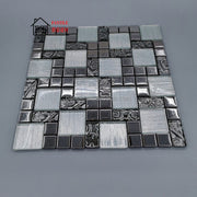 Gạch Mosaic Kính Hình Dạng Ngẫu Nhiên Phát Sáng 6mm Họa Tiết Tranh Khảm Trang Trí Dùng Cho Hồ Bơi Và Tường Nội Thất