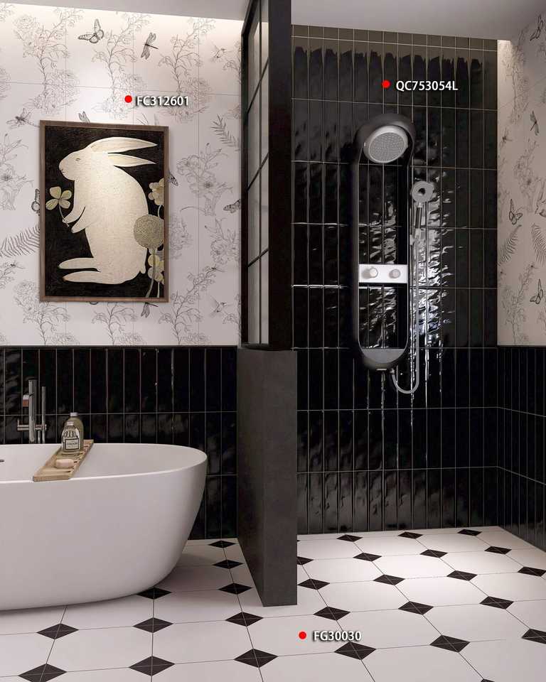 Gạch Mosaic Gốm Sứ Zellige Thủ Công cho Hồ Bơi, Tường Phòng Tắm, Phòng Khách, Sử Dụng Ngoài Trời – Chống Trượt, Độ Dày 8MM