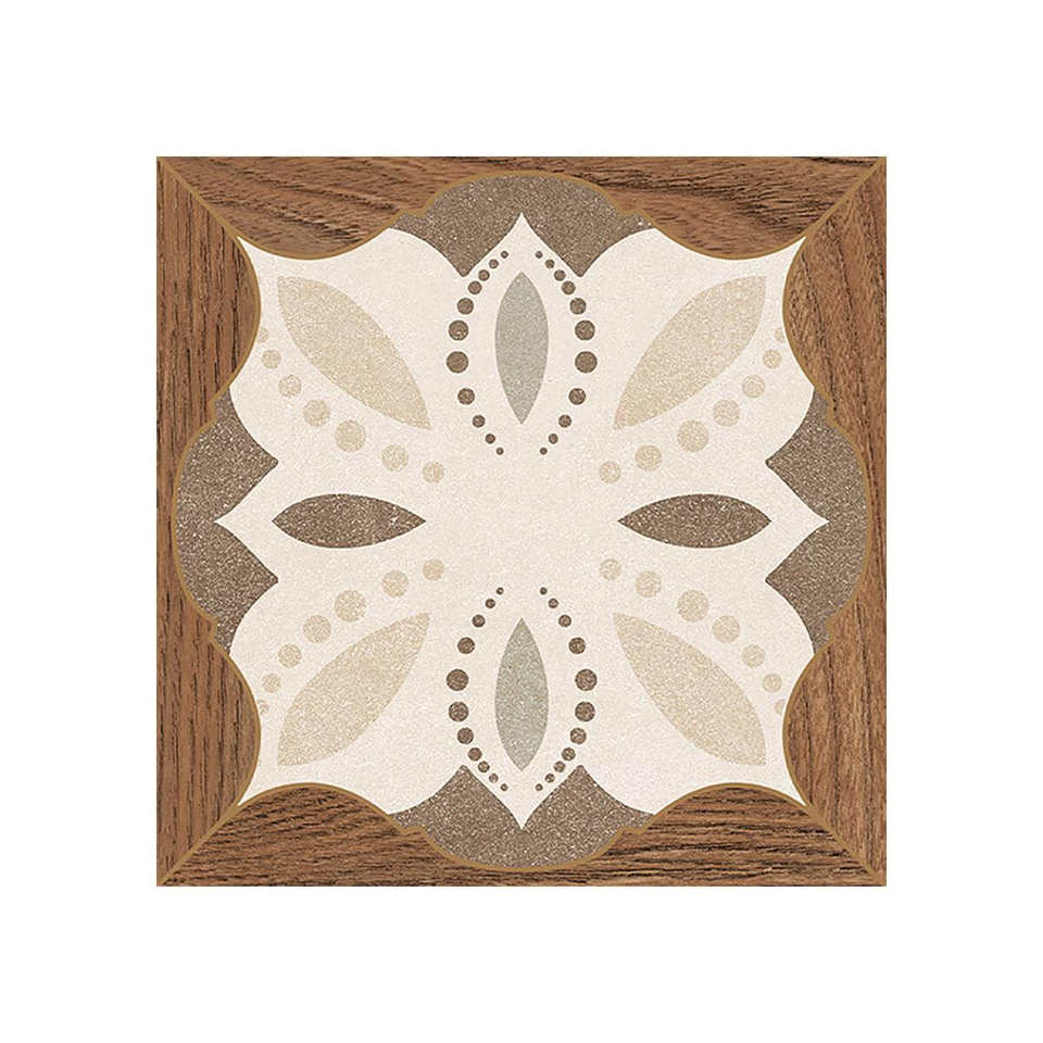 Bán Trực Tiếp Từ Nhà Máy Gạch Lát Sàn Mosaic Mờ 300x300mm, Thích Hợp Cho Phòng Tắm, Với Hiệu Ứng Hoa Văn Cổ Điển