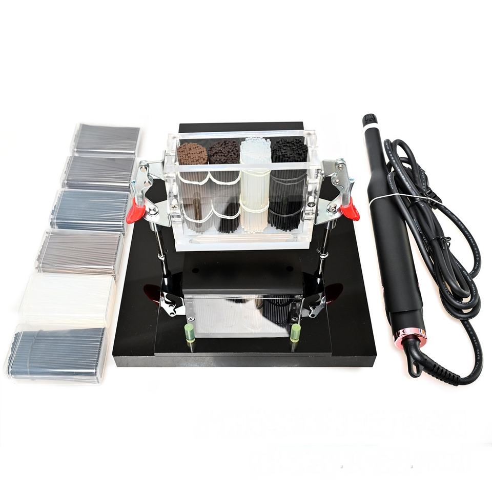Máy tạo mối nối tóc K-tip mới 2026, Dụng cụ chuyên nghiệp gắn Keratin K-tip, Bộ dụng cụ nối tóc, Bảng tăng tốc làm K-tip