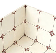 Gạch Sứ Lát Sàn Nội Thất Chống Trượt Kiểu Kem Pháp 400x400mm Dễ Vệ Sinh