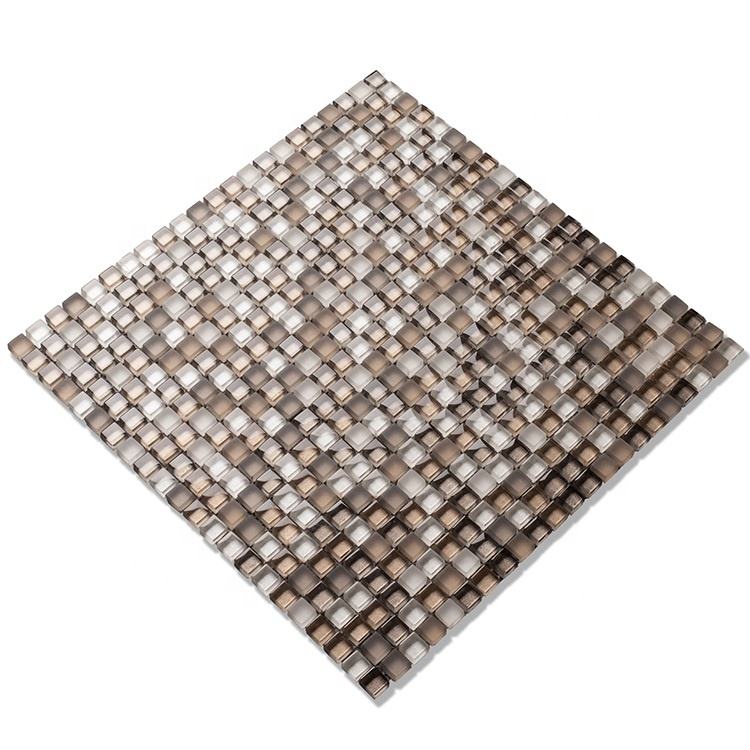 Gạch Mosaic Kính Vuông 1x1 Mini Ốp Bếp
