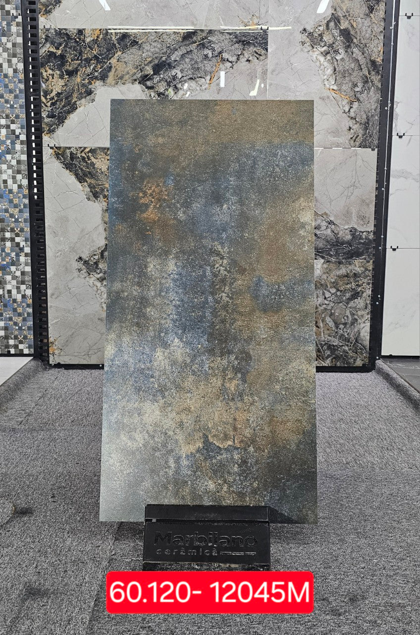 Gạch 600x1200mm Metalics xám mờ Ấn Độ