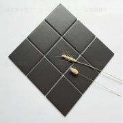 Gạch Mosaic đen mờ chip KT 100x100mm mã Y97808