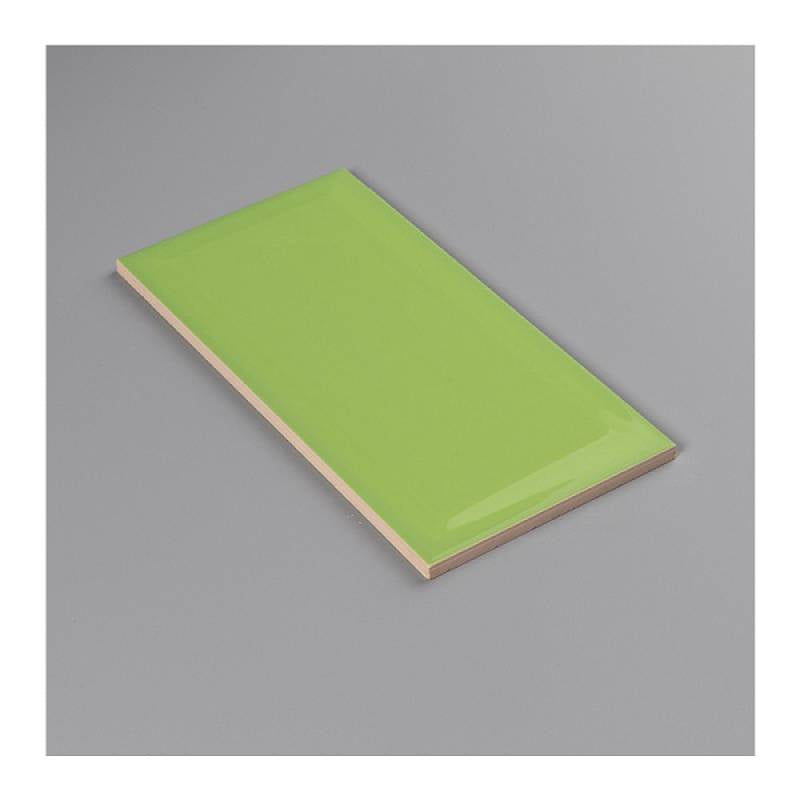 Gạch thẻ trang trí phòng tắm và nhà bếp 100x200mm 1204B màu xanh lá cây