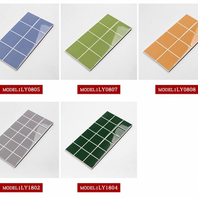 Gạch thẻ ốp tường trang trí hình chữ nhật 300x600mm  LY318 màu trắng