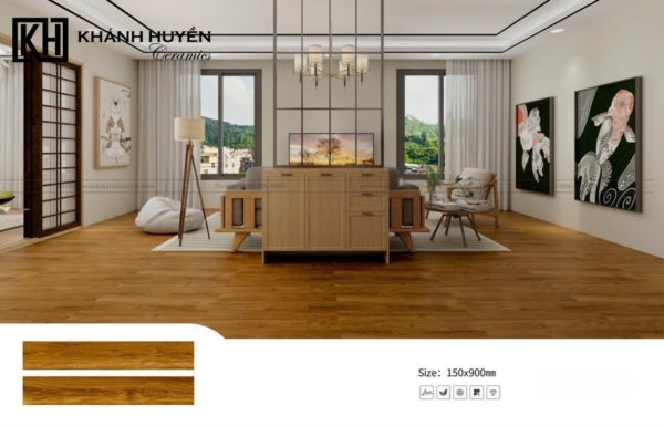 Gạch Giả Gỗ 150×900 TQ-15941