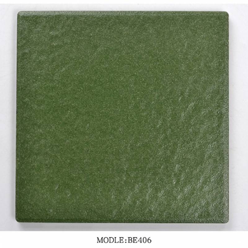 Gạch thẻ trang trí 200x200mm BE406 màu xanh lá cây