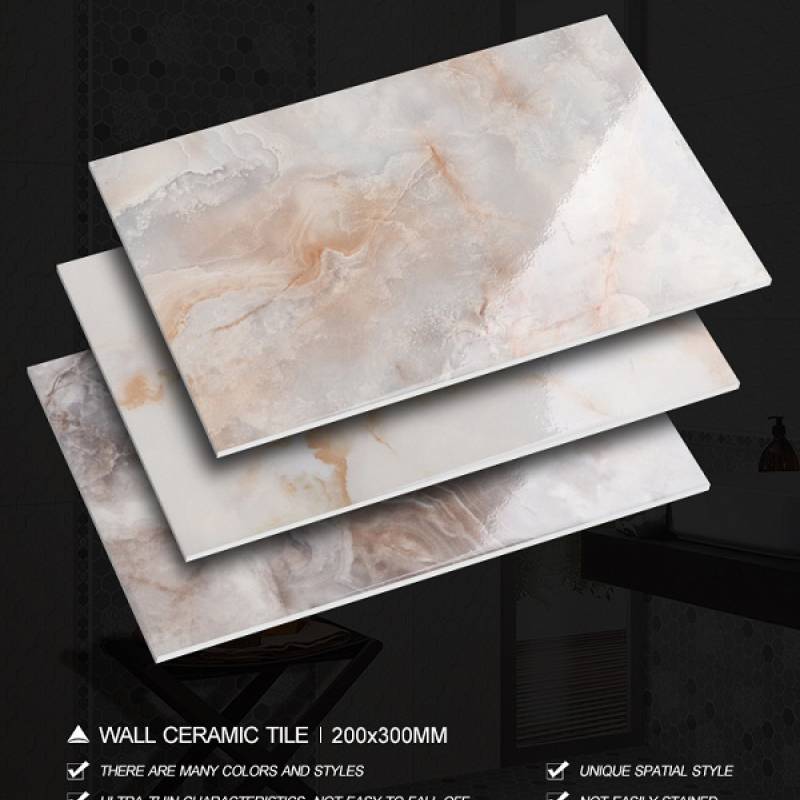 Gạch ốp tường phòng tắm đá cẩm thạch 200x300mm P3124