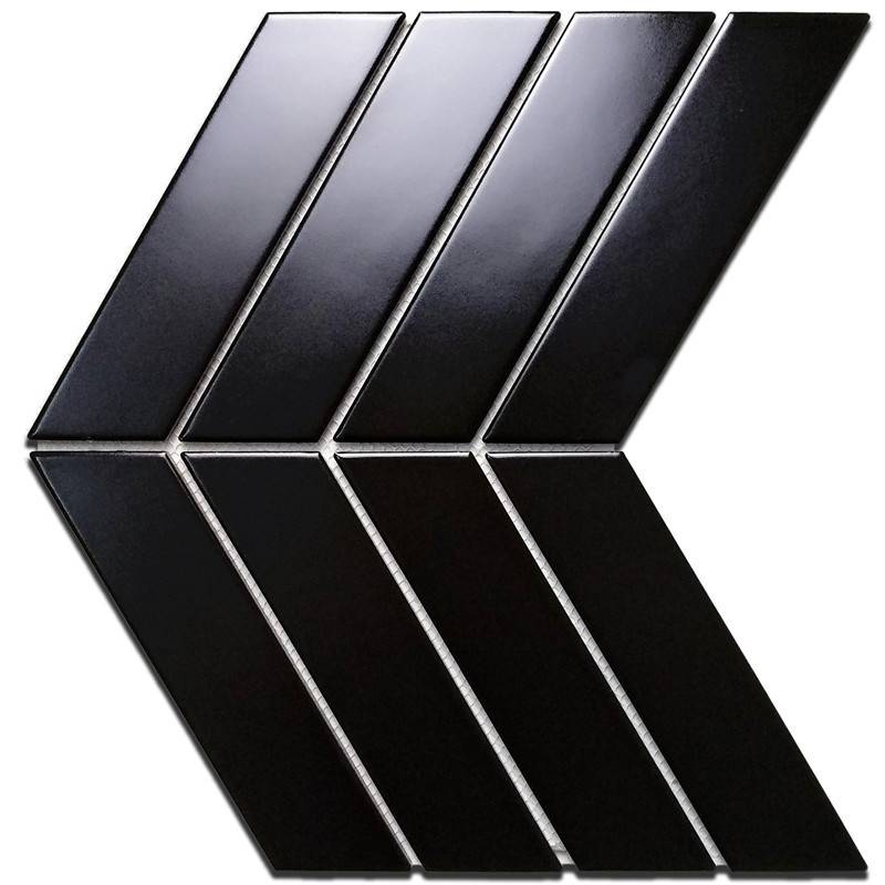 Gạch Mosaic xương cá đen mờ 318,5x244mm G833 (1h/1.43m/20vi)