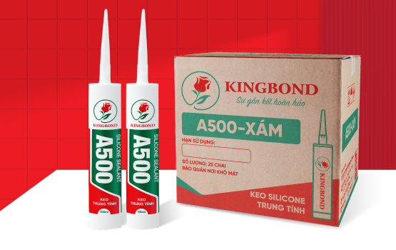Keo silicone trung tính Kingbond A500