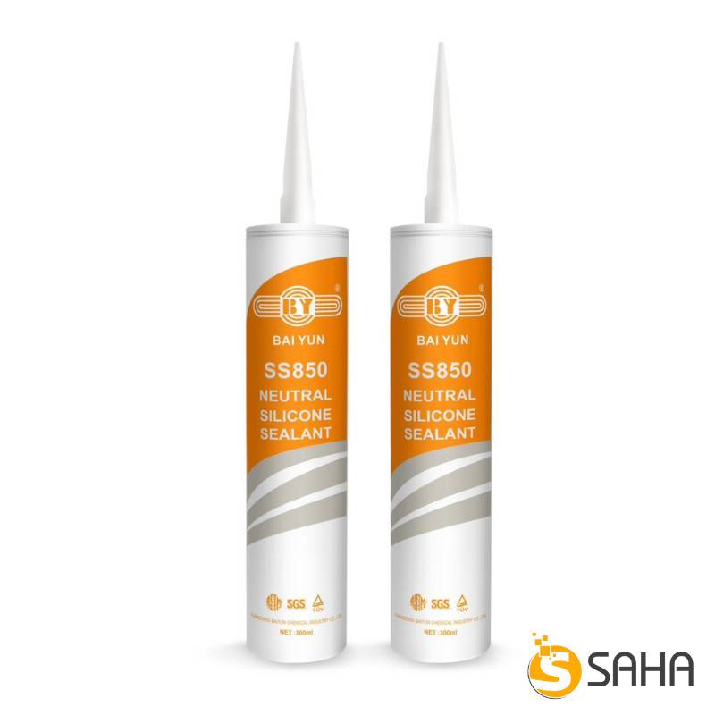 Keo silicone trung tính 300ml Baiyun SS850