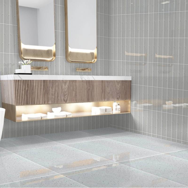 Gạch thẻ VN 75x300mm họa tiết bóng xám mã 0304-0