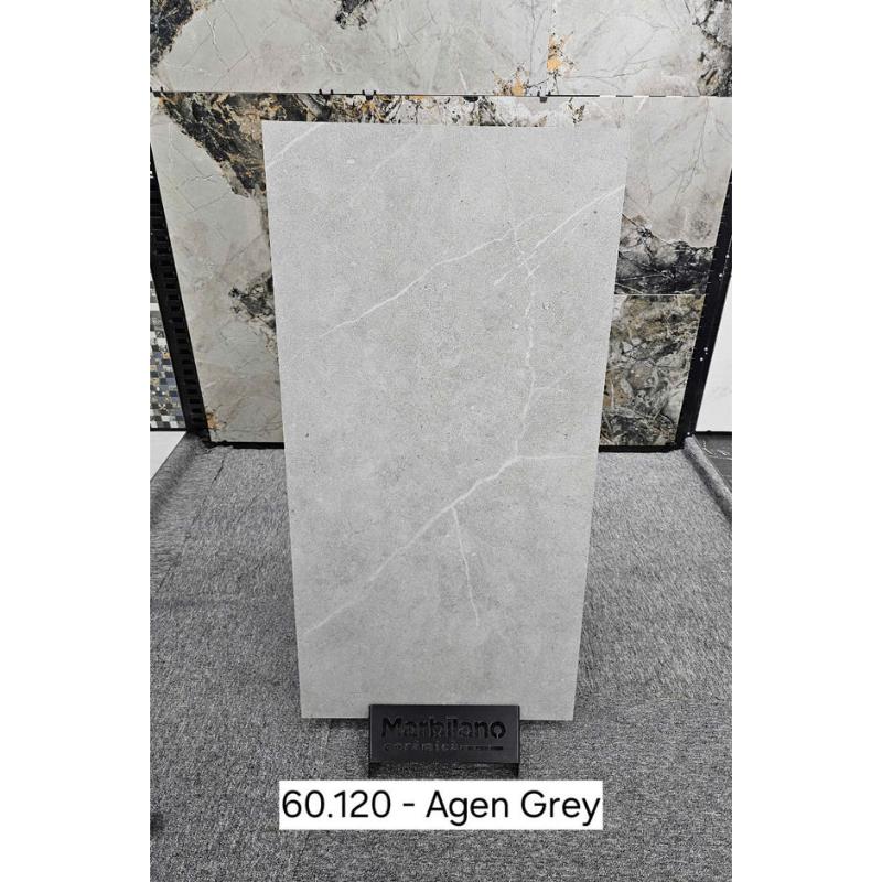 Gạch Ấn Độ Kt 600x1200 mã Agen Grey