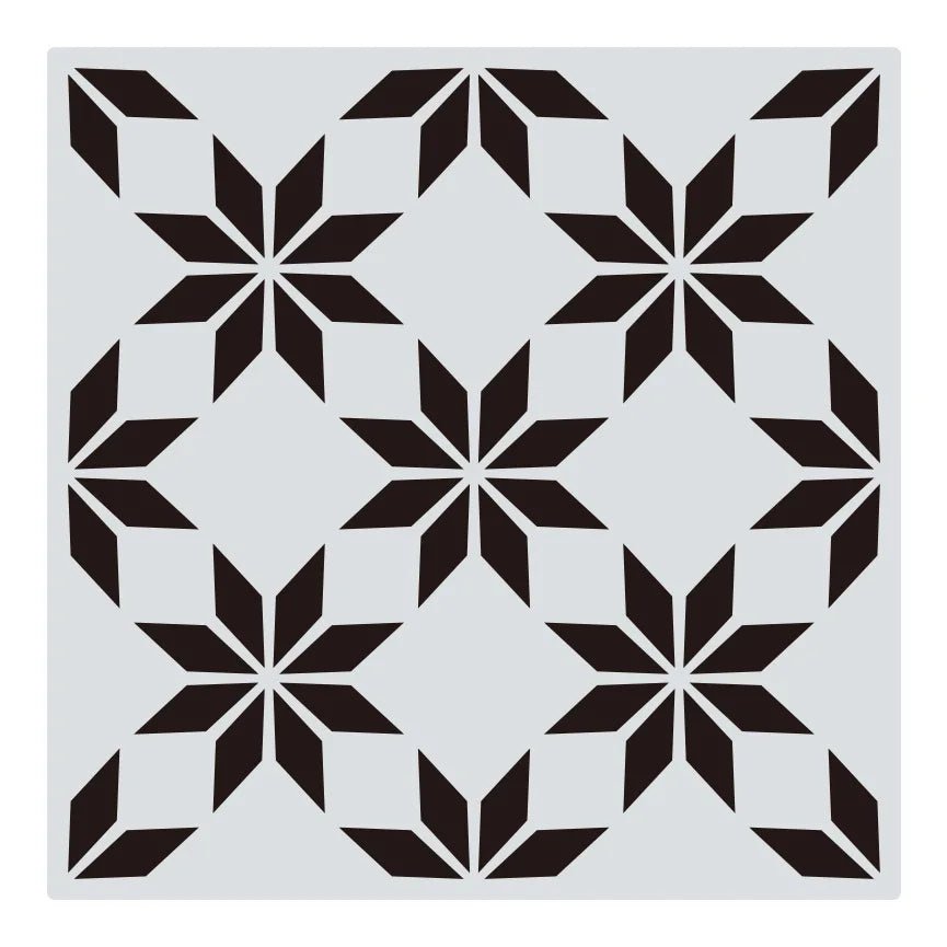 1Pcs 30*30cm Geometric Mandala DIY Layering Stencils Wall Painting Scrapbook Coloring Embossing Album Decorative Template - Daisan Store