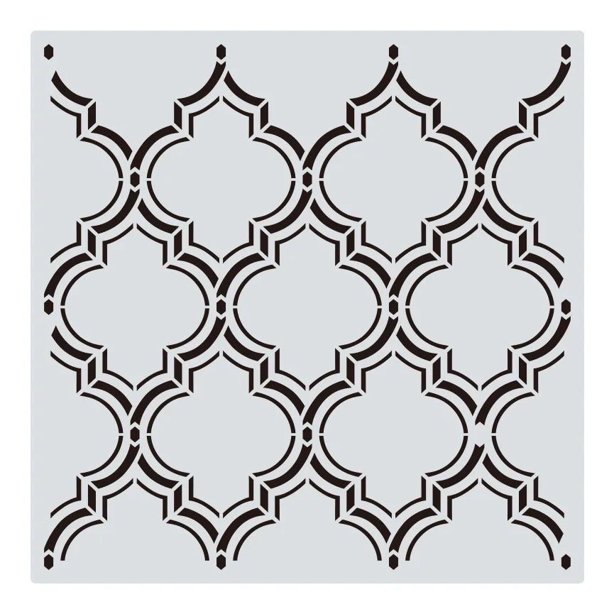 1Pcs 30*30cm Geometric Mandala DIY Layering Stencils Wall Painting Scrapbook Coloring Embossing Album Decorative Template - Daisan Store