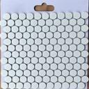 Gạch Mosaic bi trắng CB 269