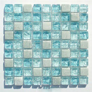 Mosaic thủy tinh nhiều màu sắc trang trí tùy chỉnh
