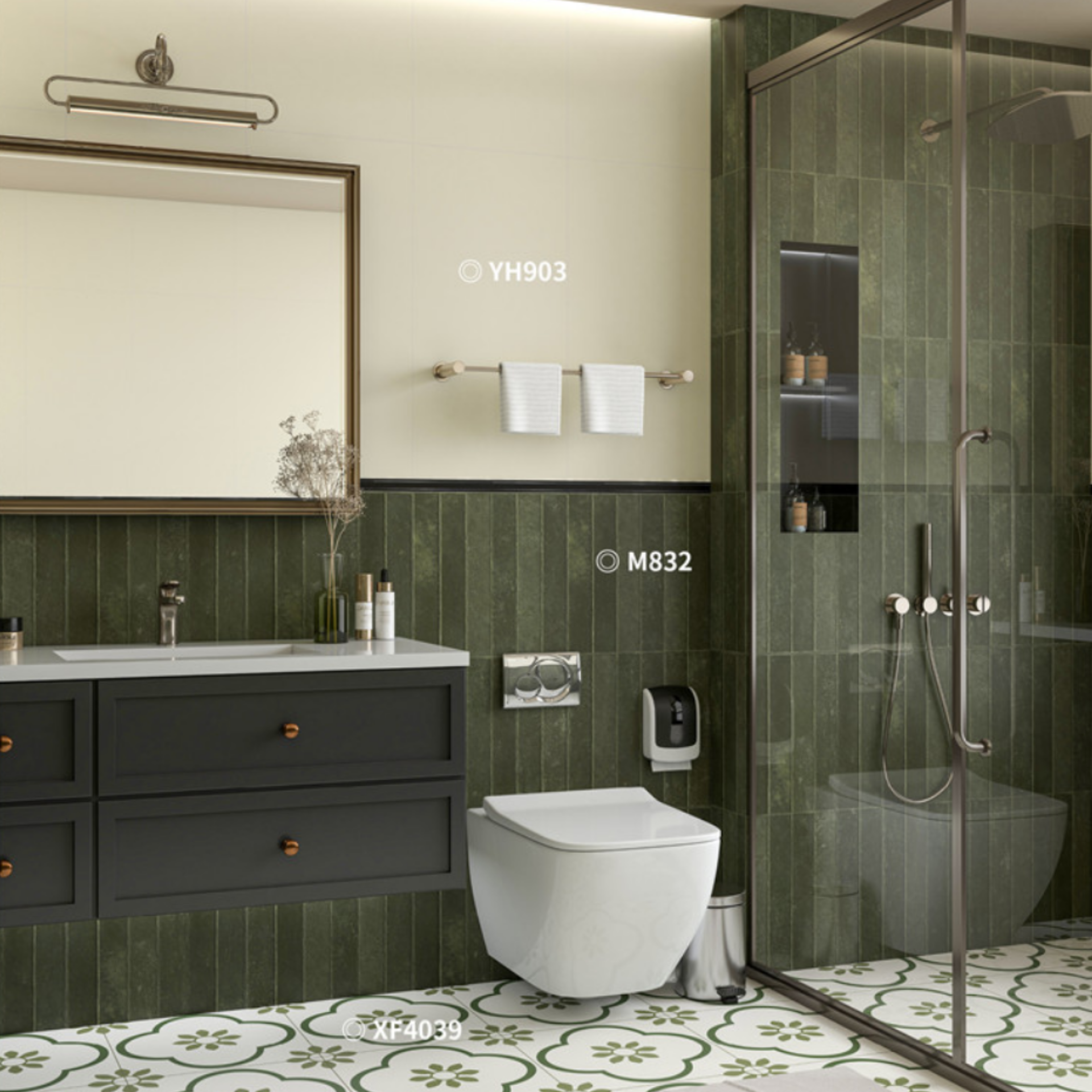 Gạch ốp lát 400x800 mã M832 (1thùng/ 1.92m2/ 6v/ 36,5kg)