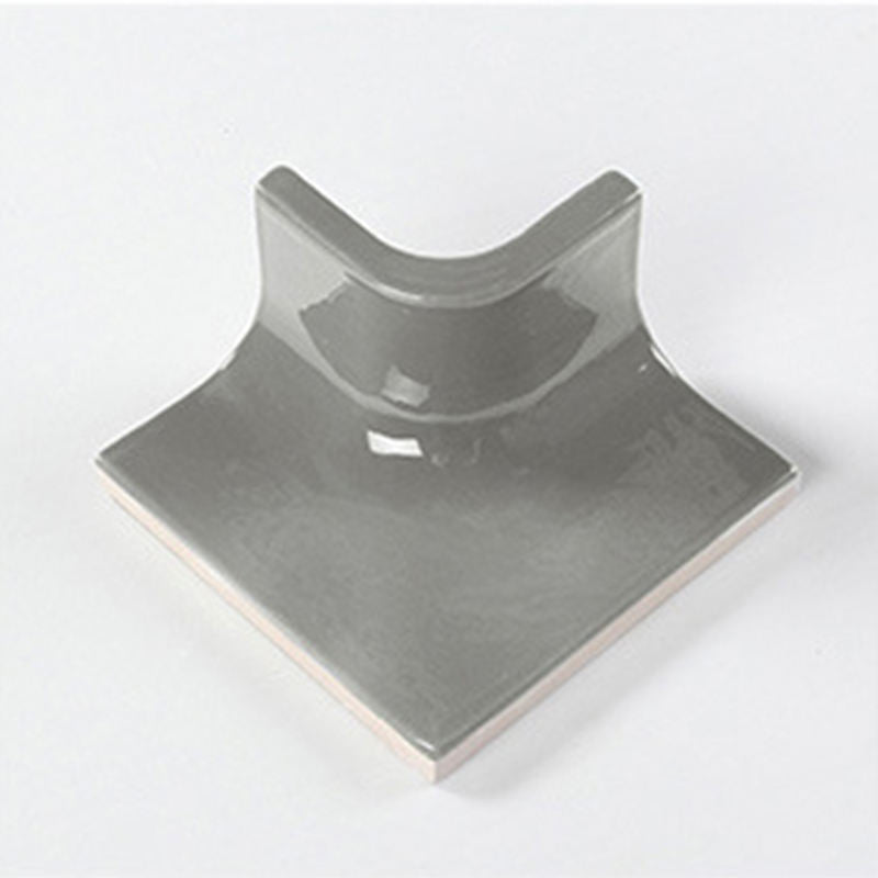 Nẹp Gạch Men Góc Màu Xám 80X100MM