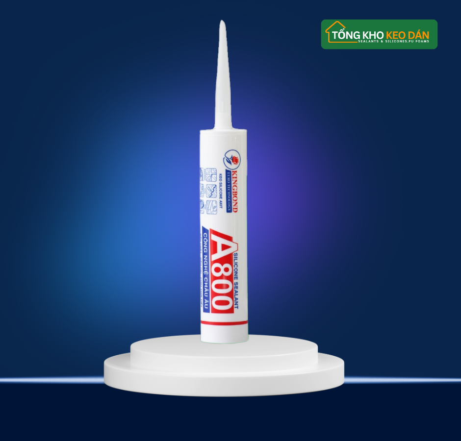 Keo Silicone Axit Kingbond A800 Chất Lượng Cao
