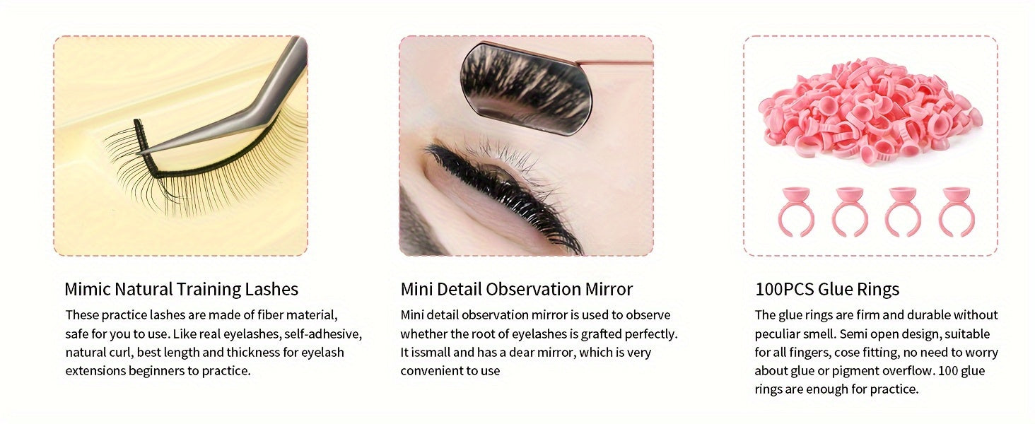 Bộ Dụng Cụ Nối Mi Chuyên Nghiệp Cho Người Mới