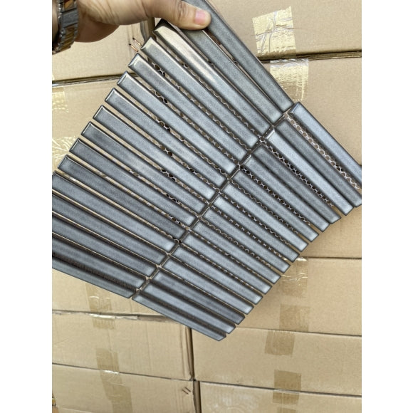 Gạch Mosaic Que Đũa Màu Xám MHT 223