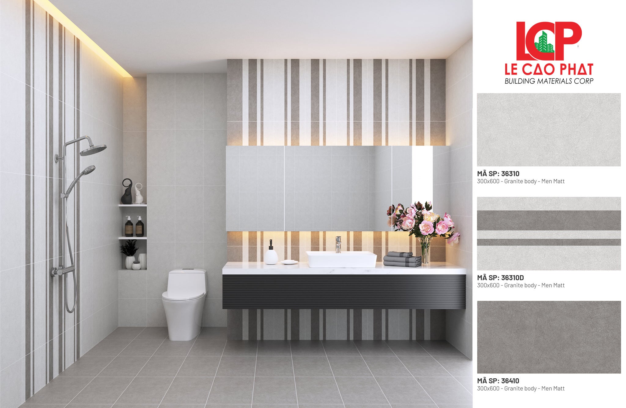 Gạch ốp lát Apodio 36310 36310D 36410