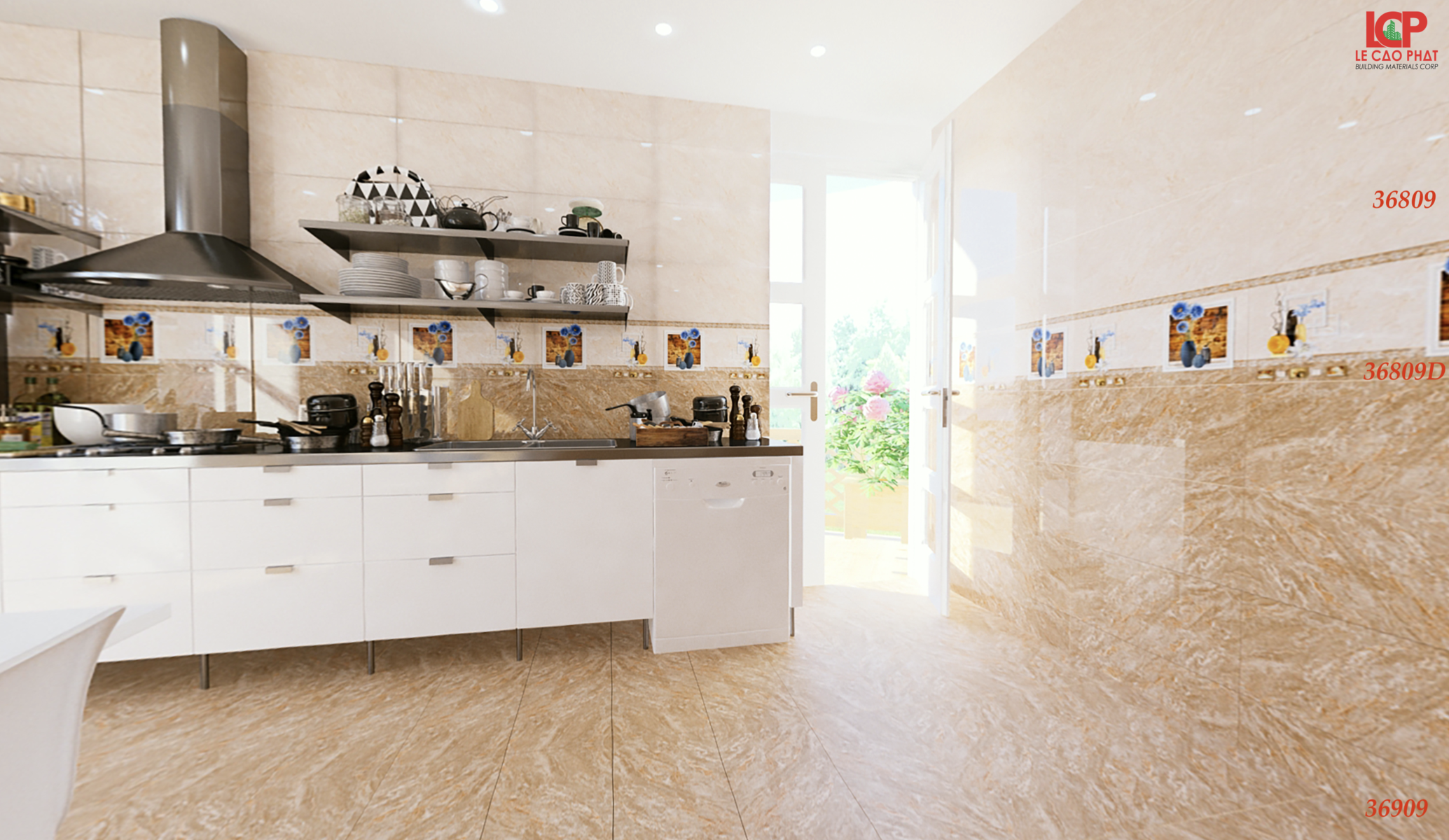 Gạch ốp lát Apodio 36809 36809D 36909