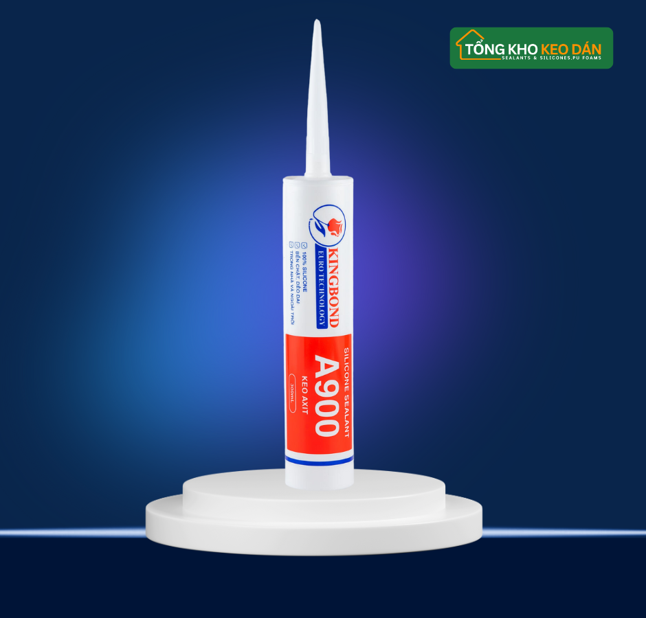 Keo silicone cao cấp hệ axit Kingbond A900