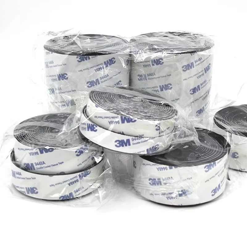 3M 9448A Băng Móc Dán Đen Hai Mặt Dính 16 100mm Nhiệt Cao - Daisan Store