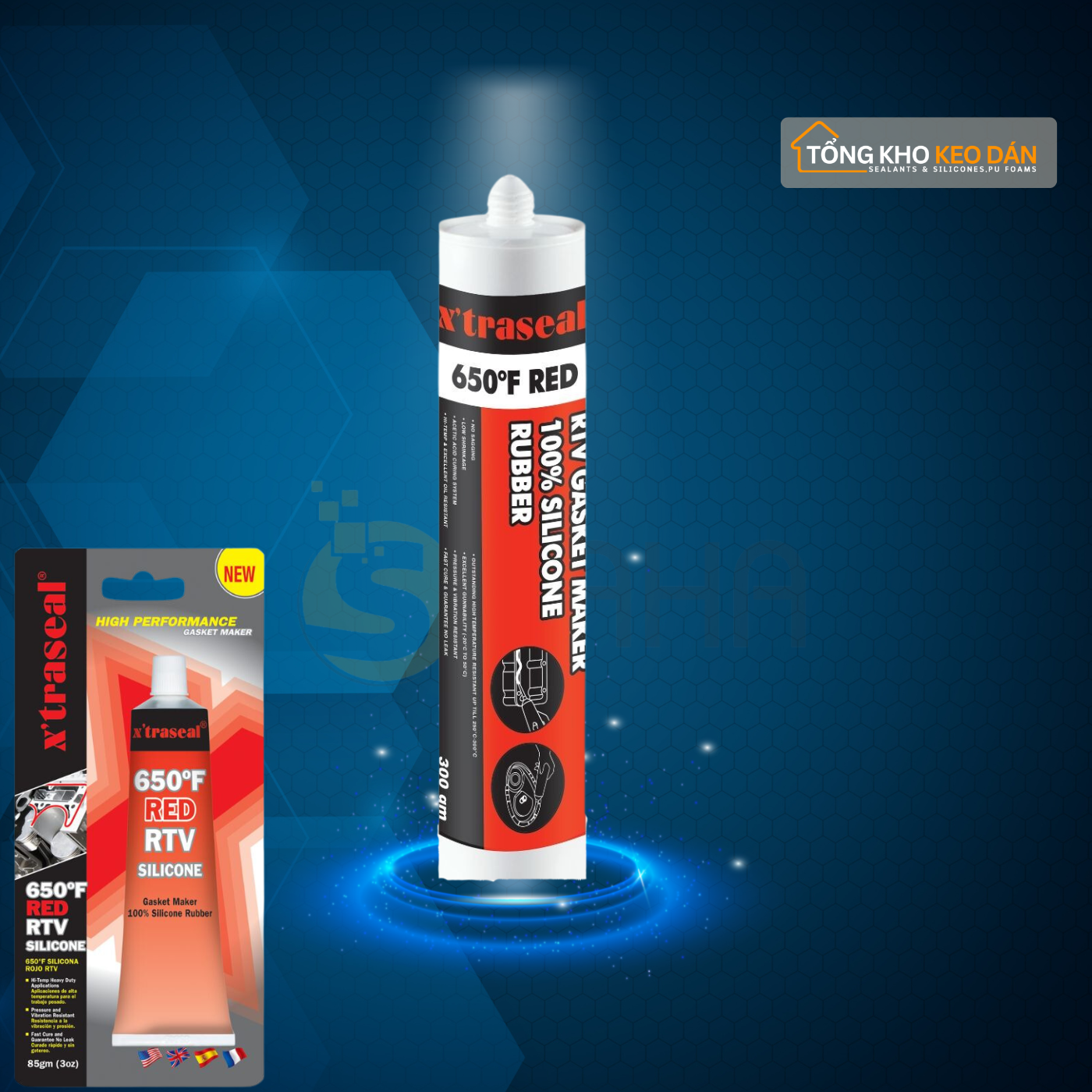 Keo Thế Ron Chịu Nhiệt Độ Cao 650 Độ F