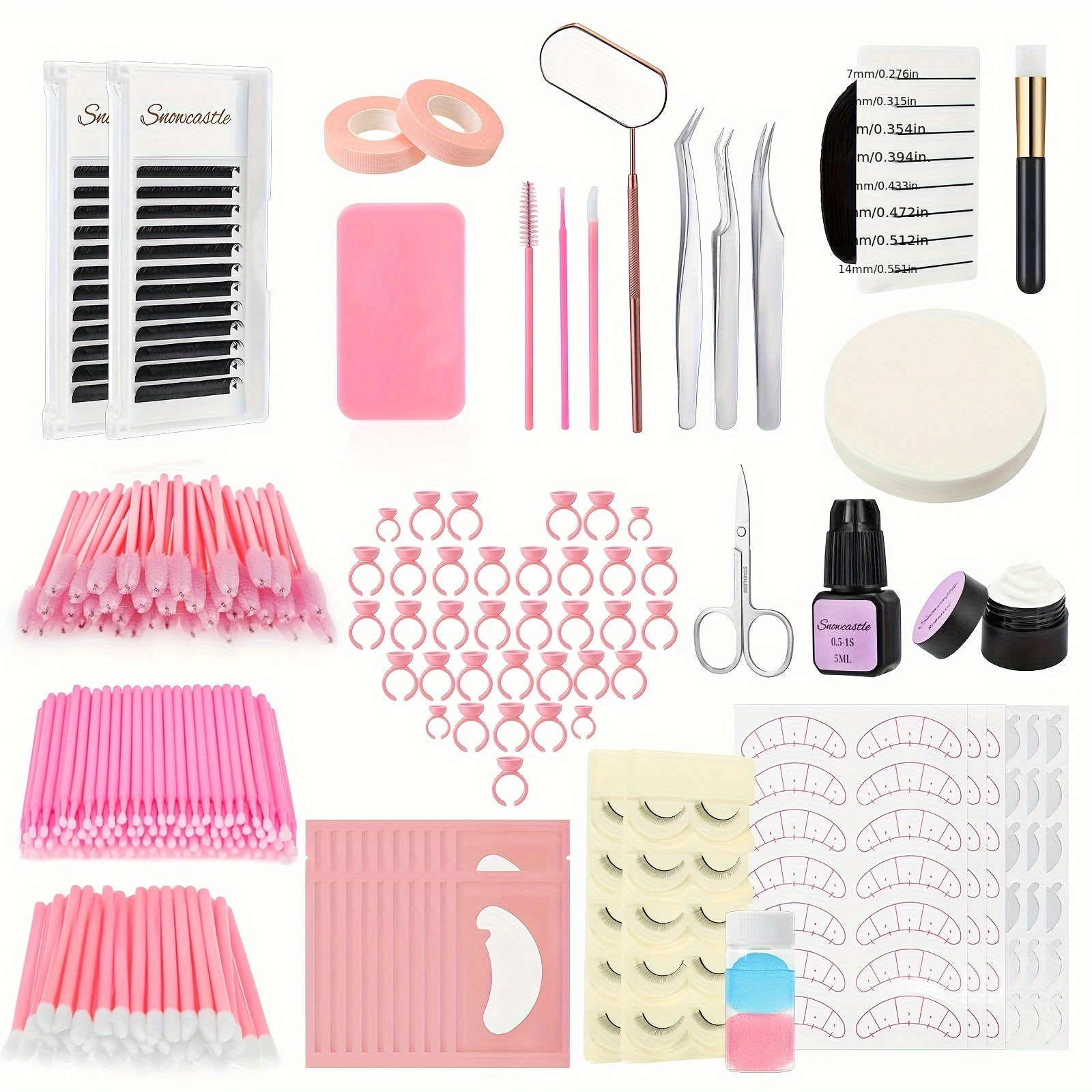 Bộ Dụng Cụ Nối Mi Chuyên Nghiệp Cho Người Mới