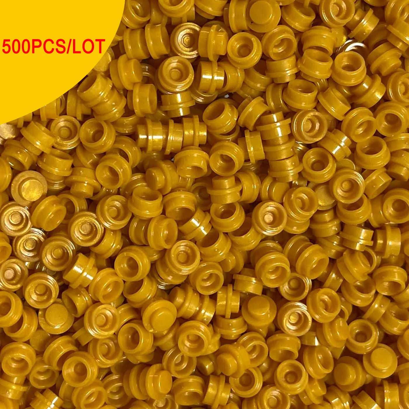 500 Viên Gạch Tròn 1x1 Trong Suốt Xây Dựng MOC - Daisan Store