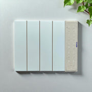Gạch thẻ trắng mờ phẳng kt 50x200 STA50206